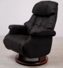 Кресло Reclainer LUX ELECTRO S16099RWB-HE016-029 обивка Нубук цвет черно-сер.(Charcoal)